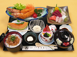 海老揚定食